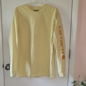 Carhartt Yellow Long Sleeve Shirt M/L